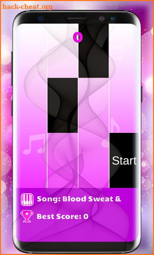 BTS Piano Tiles screenshot