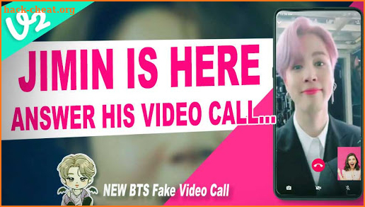 BTS Video Call Real - Prank Fake Video Call 2 screenshot