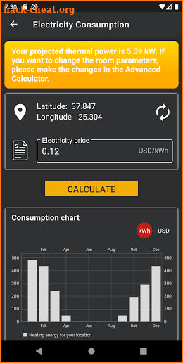 BTU Calculator - AC and Heating screenshot