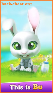 Bu the Baby Bunny - Cute pet care game screenshot