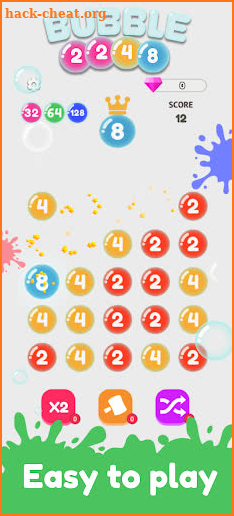 Bubble 2248 - connect and merge bubble drop screenshot
