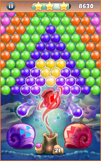 Bubble Aqua screenshot