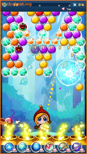 Bubble Bash HD screenshot