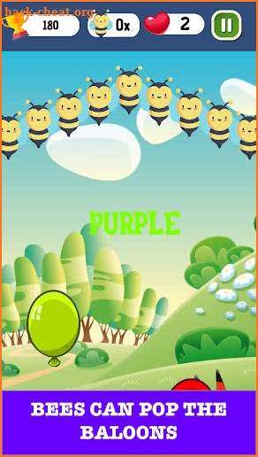Bubble Bee - Pop the balloon screenshot