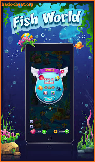 Bubble Blast : Fish Rescue screenshot