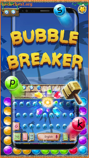 Bubble Breaker Keyboard screenshot