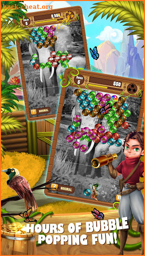 Bubble Burst Fever - Jungle Treasure Journey screenshot