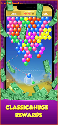 Bubble-Cash Real Money ayudar screenshot