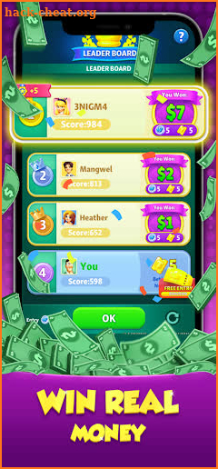 Bubble-Cash Real Money ayudar screenshot