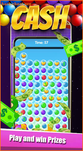Bubble-Cash Shooter Win Money screenshot