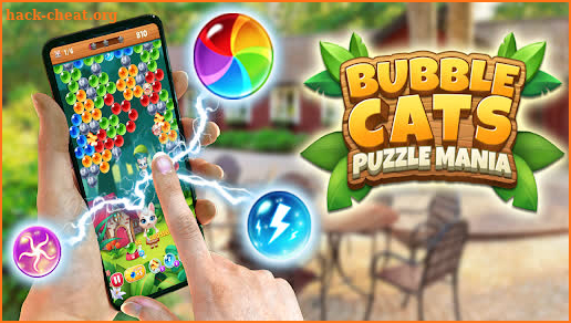 Bubble Cats Puzzle POP Mania screenshot
