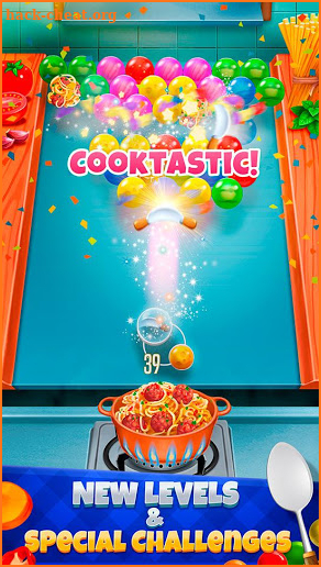 Bubble Chef: Pop & Shoot Balls Cooking Game screenshot