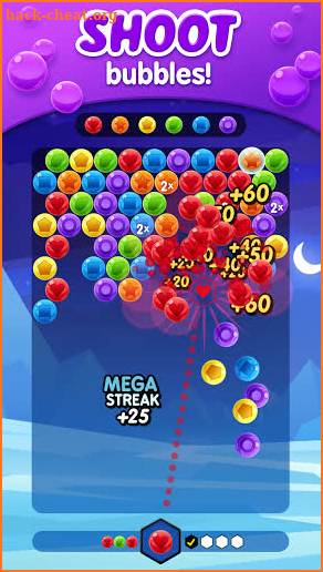 Bubble Cube 2: Single Player (Matching Puzzle) screenshot