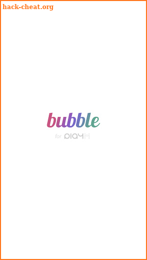 bubble for PLAY M screenshot