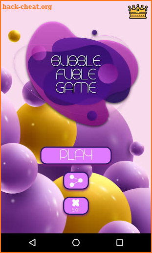 BUBBLE FUBLE GAME screenshot