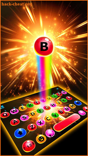Bubble GAME 3D Keyboard screenshot