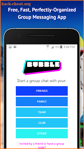 Bubble - Group Messenger screenshot