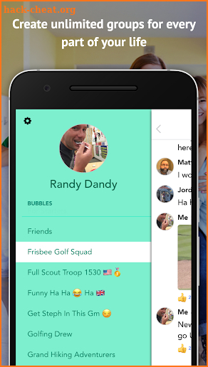 Bubble - Group Messenger screenshot