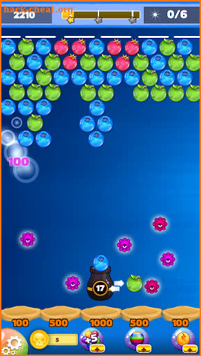 Bubble Guppies - Fruit Bubble Shooter screenshot