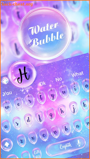 Bubble Keyboard screenshot