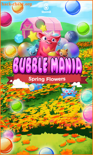 Bubble Mania Spring Flowers screenshot