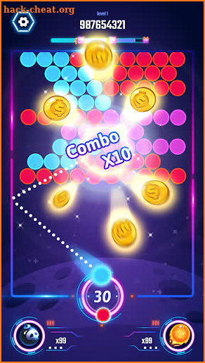 Bubble Neon screenshot