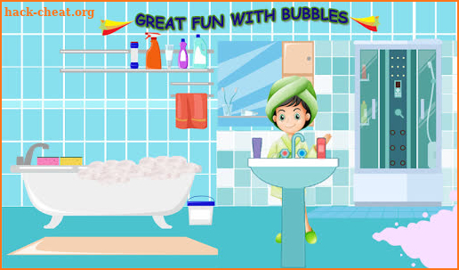 Bubble Party Cleaning Fun screenshot
