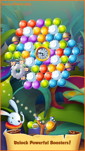 Bubble pop - Alice in Wonderland screenshot