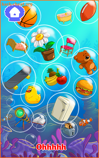 Bubble Pop games for babies - Fish games 🐟 screenshot