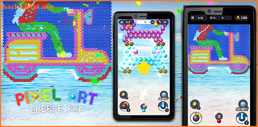 Bubble Pop - Pixel Art Blast screenshot
