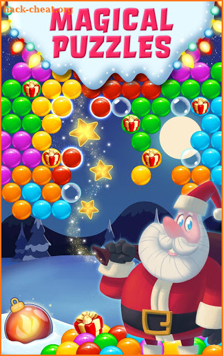 Bubble Pop Santa screenshot