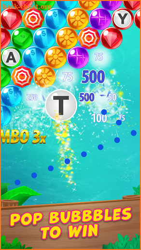 Bubble Pop: Wheel of Fortune! Puzzle Word Shooter screenshot