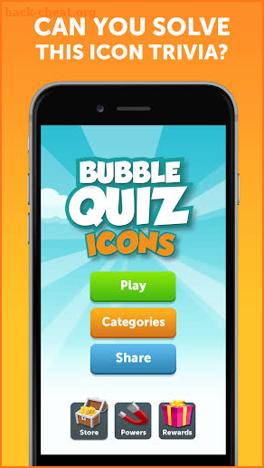 Bubble Quiz - Guess the Icon, a Clever Trivia Game screenshot