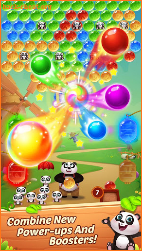 Bubble Shooter 2019 panda screenshot