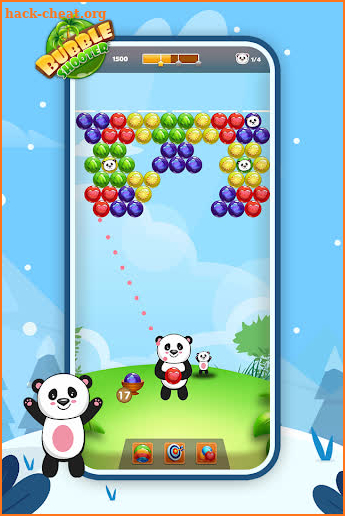 Bubble Shooter 2021 : Panda rescue world screenshot