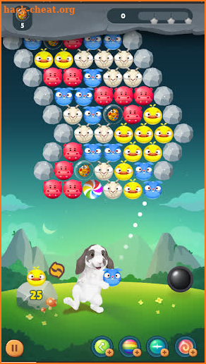 Bubble Shooter- Bini the Bunny screenshot