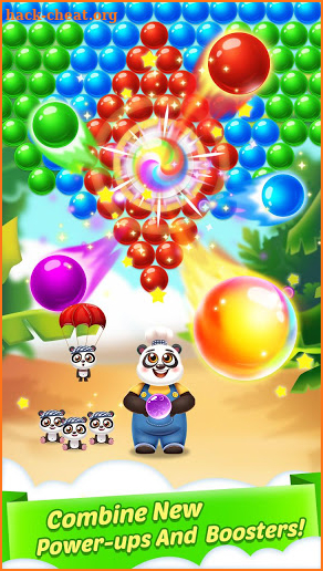 Bubble Shooter Cooking Panda screenshot