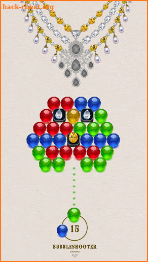 Bubble Shooter Diamond screenshot