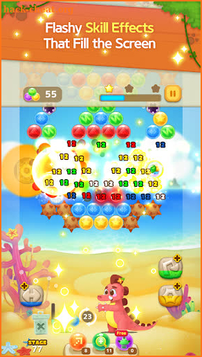 Bubble Shooter: Dino Friends screenshot