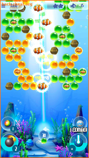 Bubble Shooter - FishPop screenshot