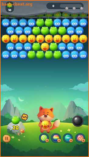 Bubble Shooter Fox - easy money screenshot