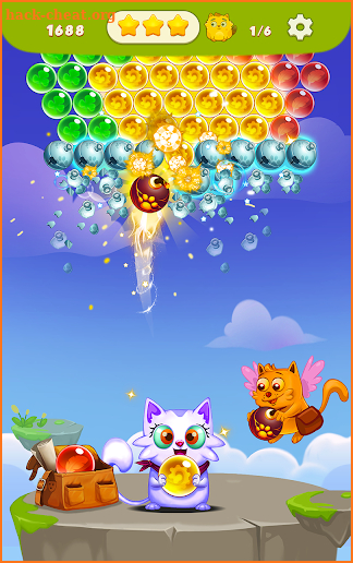 Bubble Shooter: Free Cat Pop Game screenshot