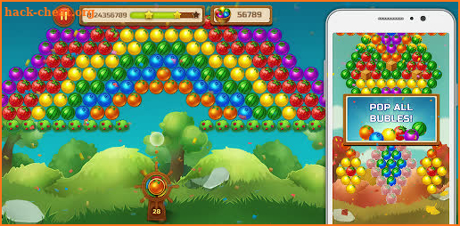 Bubble Shooter Fruits - Blast Pop Puzzle Game screenshot