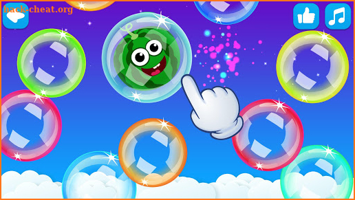 Bubble Shooter games for kids! Bubbles for babies! screenshot