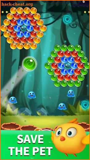 Bubble shooter Happy pop screenshot