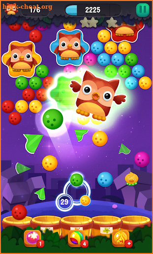 Bubble shooter island - Pop, Blast & puzzle game screenshot