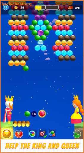 Bubble Shooter : King's War screenshot