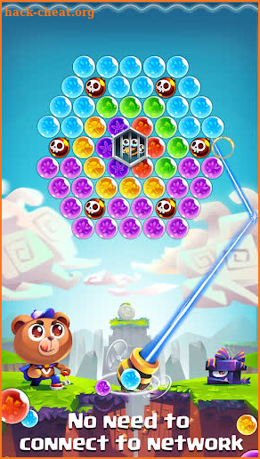 Bubble Shooter: Kuma Ambition screenshot