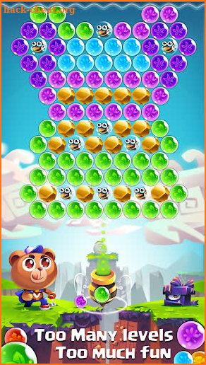 Bubble Shooter: Kuma Ambition screenshot