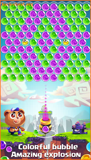 Bubble Shooter: Kuma Ambition screenshot